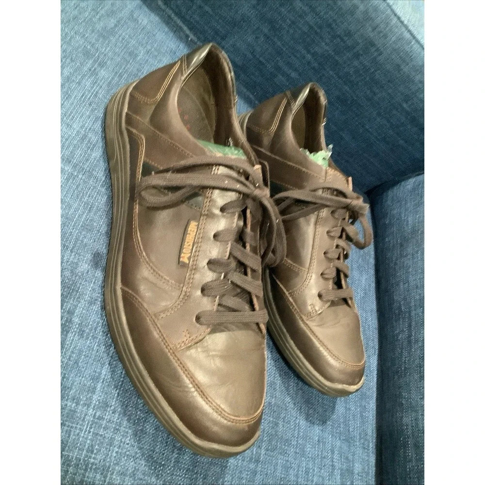Mephisto Match Brown Men's Walking Shoes Comfort Leather Lace Up Size 9.5